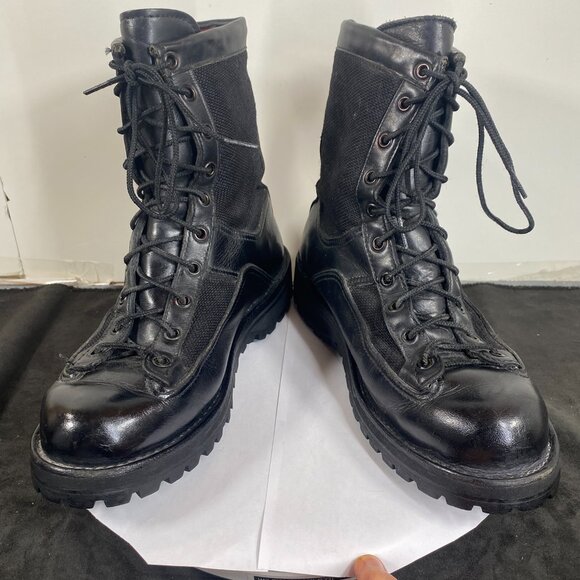 DANNER Men’s 7 Black Combat Tactical Boot, Made In USA, Made in Portland, Or. - Picture 5 of 8